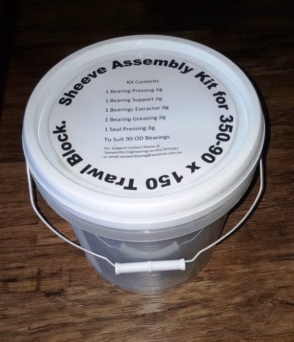 Sheave Assembly Kits 500X300, 350-90X150, 350-80X150, 350-80X110